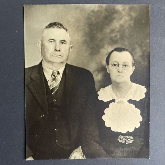 Love and Marriage Vintage Antique Couple Portrait Snapshot Photograph Lot - Picture 2 of 14
